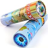 iKeelo Klassisches Kaleidoskope aus Zinn, 2er Pack Kaleidoskop Kinder...