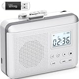 Walkman-Kassettenspieler: Mit 16GB SD Karte Vintage Kassettenspieler,...