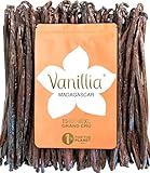 VANILLIA • 15 XL-Bourbon-Vanilleschoten aus Madagaskar • Grand-Cru-Qualität...