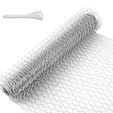 Drahtgeflecht 7 m - 40 cm hoch - Maschendrahtzaun aus Drahtgitter feinmaschig -...