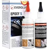Everglue 5 Minuten Epoxy 200g 2K Epoxidharz mit Härter transparent und...