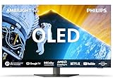 Philips Ambilight 65OLED809 4K OLED Smart TV - 65-Zoll Display mit P5 AI Perfect...