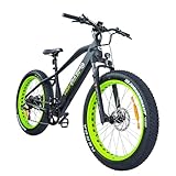 Highphoria E-Fatbike 26 Zoll Elektrofahrrad • E-Bike mit fetten Reifen • Fat...