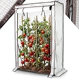 Arebos Tomatengewächshaus Foliengewächshaus | Gewächshaus klein |...