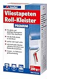 Baufan Vliestapeten Roll Kleister - 200g I Vliestapetenkleister für glatte &...