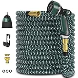 Ultty Flexibler Gartenschlauch, Ausziehbare Garten Schlauch mit 10 Funktions...