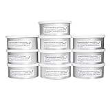 10 x 170 g Bundeswehr Roggenschrotbrot in der bekannten silbernen BW Dose (10,74...