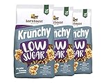 Barnhouse Krunchy Low Sugar Plain Grain, zuckerarmes Bio Hafer-Knuspermüsli aus...