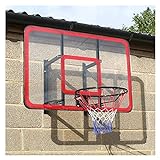 Basketballkörbe Wand Moundted Basketballkorb, Zielbrett 47.6in PC Mit...
