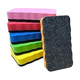 Lenlemtei 6 Stücke Magnetisch Whiteboard Eraser Whiteboard Wischer Schwamm...