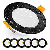 EMOS Exclusive Einbaustrahler LED Spots 230V, 5W, 500lm, 3000K warmweiß | Set...