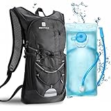 BBAIYULE Trinkrucksack mit Trinkblase 2L Trinkrucksack Fahrradrucksack zum...