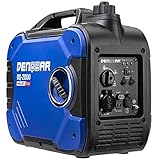 DENQBAR Inverter Stromgenerator DQ-2000 2000W Benzin Stromerzeuger mit 230V, USB...