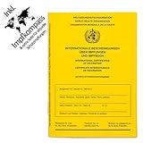 Weidebach Impfpass Standard, Version 2021 mit Extraseite für aktuelle...