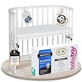 babybay Original Beistellbett aus massivem Buchenholz / kompakt & verwandelbar /...