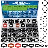 ZDBB 7 Größe Wasserschlauch Dichtung und 20 Größe O-Ring-Sortiment Kit 610...