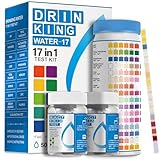 AAwipes Trinkwasser-Teststreifen 17-in-1, 50 Streifen + 2 Bakterientest-Kits,...