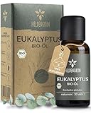 Heldengrün® BIO Eukalyptusöl [100% NATURREIN] - Erfrischt Atemwege - Echtes...