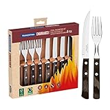 Tramontina Steakbesteck Pizzabesteck, 8-teiliges Set, für 4 Personen,...