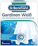 Dr. Beckmann Gardinen Weiß | Gardinenweiß für strahlende Vorhänge | mit...