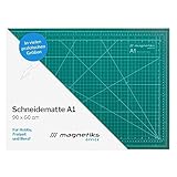 magnetiks Schneidematte DIN A1 Schneideunterlage - selbstheilend doppelseitig...