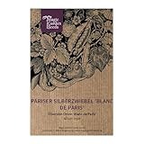 Pariser Silberzwiebel 'Blanc de Paris' (Allium cepa) 300 Samen Gemüsezwiebel