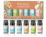 Wecona Ätherische Öle Set Focus – 6x10ml Ätherisches Öl für Diffuser &...