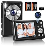 Digitalkamera 4K 64MP Autofokus Kamera Fotokamera Kompakte Vlogging Kamera mit...