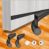 2 Stück Zugluftstopper für Türen, 96cm Zuschneidbar Tür Zugluftstopper...