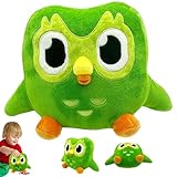 LUFEIS Green Owl Plush,Green Owl Plush Toy, 20 cm Eule Stofftier,Eule...