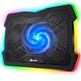 KLIM Ultimate Laptop Kühler + NEU + Gaming Cooling Pad + Stabiler RGB Ständer...