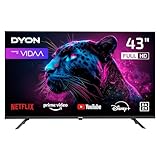 DYON Movie Smart 43 VX - 108 cm (43 Zoll) Fernseher (Full-HD Smart TV, HD Triple...