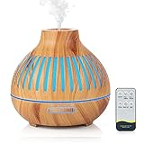 Czemo Aroma Diffuser 400ml Ultraschall Luftbefeuchter Duftöl Duftlampen...