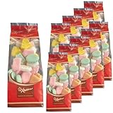 10x Rotstern Schaumzucker im Beutel 125g (1,25 kg)