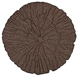 bepco Trittstein Gartenplatte Beetplatte Laufplatte Wegplatte 4er-Set, Gummi...