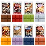 SoulOrigin Halloween Duft Wachs Schmelzen, Duft Soja Wachs Würfel Set für...