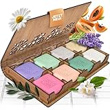 LOG-Beauty - Geburtstagsgeschenk für Frauen - 8x80g kaltgepresste Handseife in...