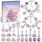 Hymarvo Adventskalender 2025 Kinder Mädchen, Weihnachtskalender Schmuck Basteln...