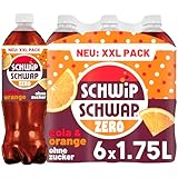 SCHWIPSCHWAP ZERO – XXL PACK – Koffeinhaltiges Cola-Erfrischungsgetränk mit...