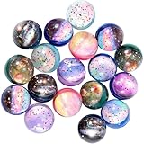 Flummies für Kinder, 30 Stück Flummi Planeten, Flummies Leuchtend,...