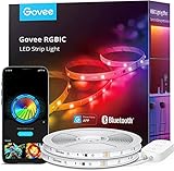 Govee RGBIC LED Strip 20m, LED Streifen mit Segmentcontrol, Musik Sync, 64...