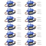 Vaileal 12PCS 9G Micro Servo Motor: Micro Servo Motor 9G für RC Robot...