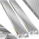 MASKO® 2X Auffahrrampe | Verladerampe | Verladeschiene | verzinkter Stahl |...