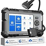 TOPDON OBD2 diagnosegerät Auto AD500, 4 Systemdiagnosen für ABS SRS Motor und...