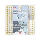 Prym R1515G Universal 15 x 15 cm Omnigrid Lineal, Kunststoff, transparent