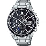 CASIO Herren Chronograph Solar Uhr mit Edelstahl Armband EFS-S510D-1AVUEF,...