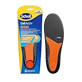 Scholl GelActiv Einlegesohlen Work für Arbeitsschuhe in 40-46,5 – Für stark...