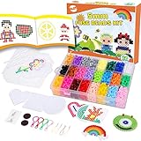 BLOT 4000 Bügelperlen Set 24 Farben Bügelperlen für Kinder Mädchen Jungen...