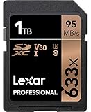 Lexar Professional 633x SD Karte 1TB, SDXC UHS-I Speicherkarte, Bis zu 95 MB/s...