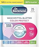 Dr. Beckmann MAGIC LEAVES Waschmittel-Blätter COLOR | vordosierte &...